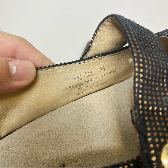 ALEGRIA FEL-348 MARY JANE BRONZE METALLIC Mary Jane SHOES SZ EU 36/US 6.5 - Picture 6 of 9